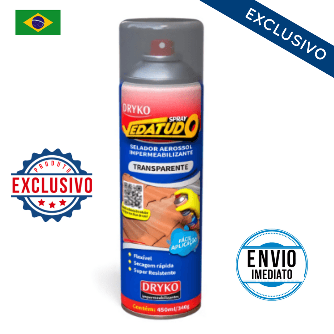 Spray VedaMax Plus® - Conserta trincas, goteiras e vazamentos + BRINDE GRÁTIS 🎁