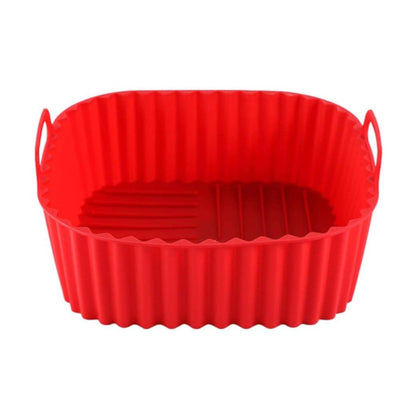 Bandeja de silicone quadrada para airfryer