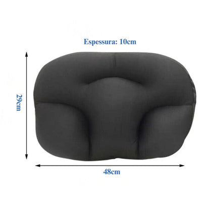 Travesseiro Ergonômico Oval de Espuma Premium Saintelle