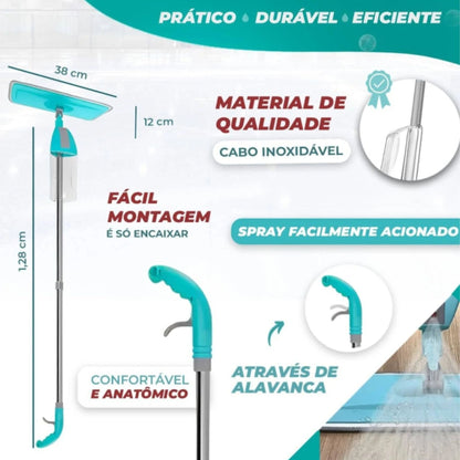 Rodo Inteligente Mop Spray 360°