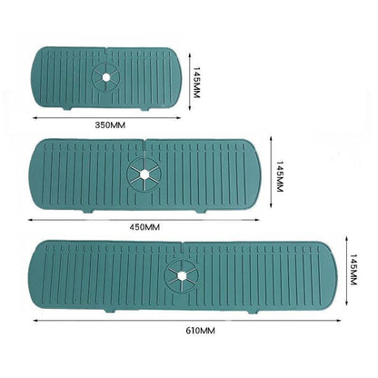 Tapete Absorvente para Torneira de Cozinha - Protege a Bancada da Pia com Microfibras de Silicone