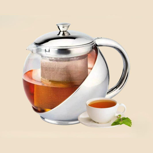 Chaleira com Infusor Inox 500ml - Sofisticação no Preparo de Chás