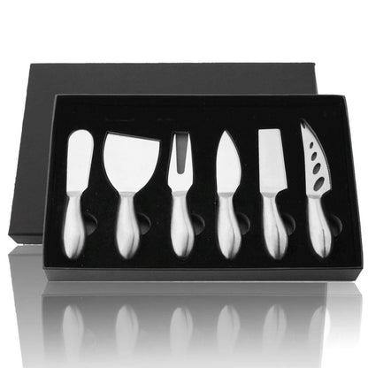 Kit para Queijos em Aço Inoxidável - Utensílios Elegantes